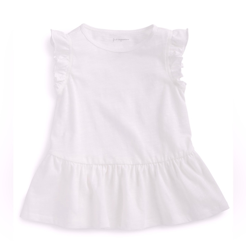 First Impressions Baby Girls Flutter Tunic, Created for Macy's